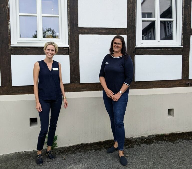 Aktuelles 9 Eyleen Besser (links) und Jennifer Glandorf